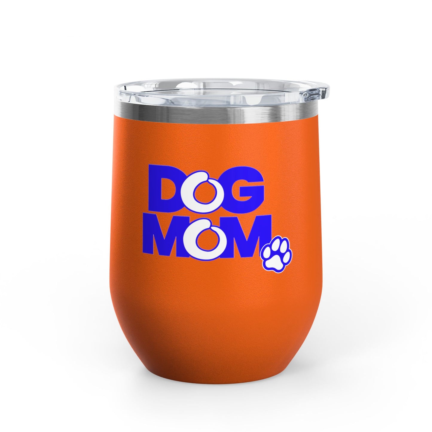 Dog mom blue Tumbler