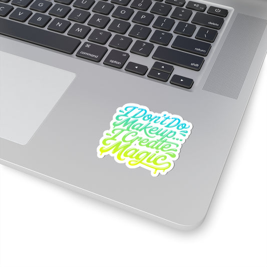 I don't do make up I create magic Sticker