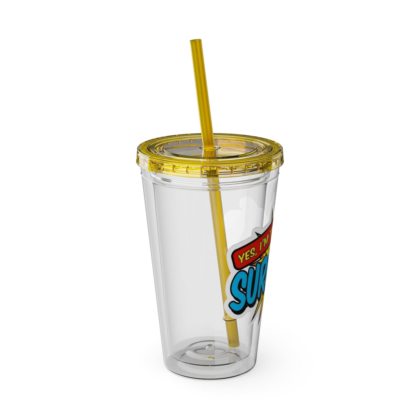 Yes, I'm that SURGEON Clear Insulated Cup