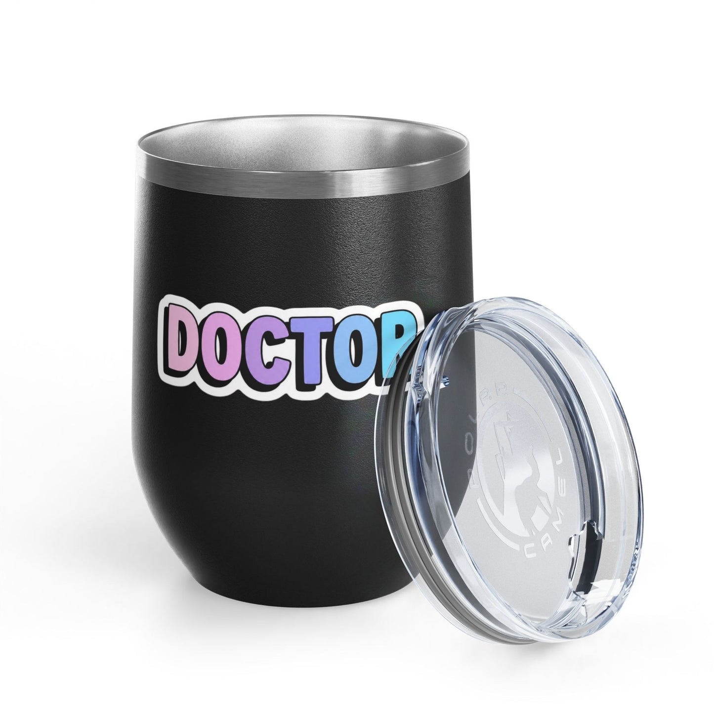 DOCTOR faux sticker Tumbler