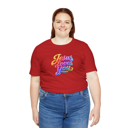 Jesus loves you T-shirt