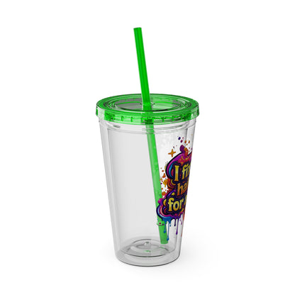 I fix bad hair days for a living Clear Insulated Cup