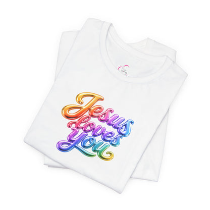 Jesus loves you T-shirt