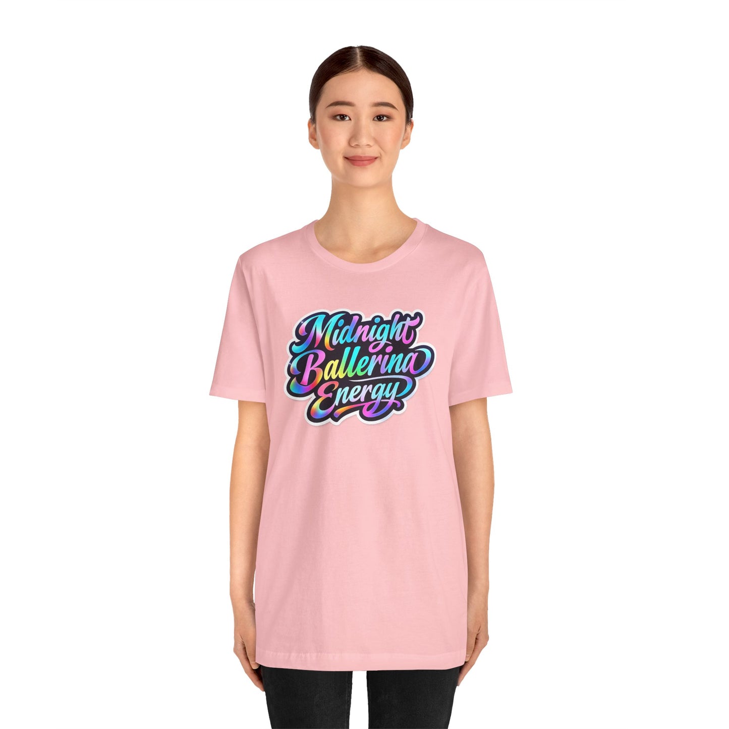 Midnight ballerina energy T-shirt