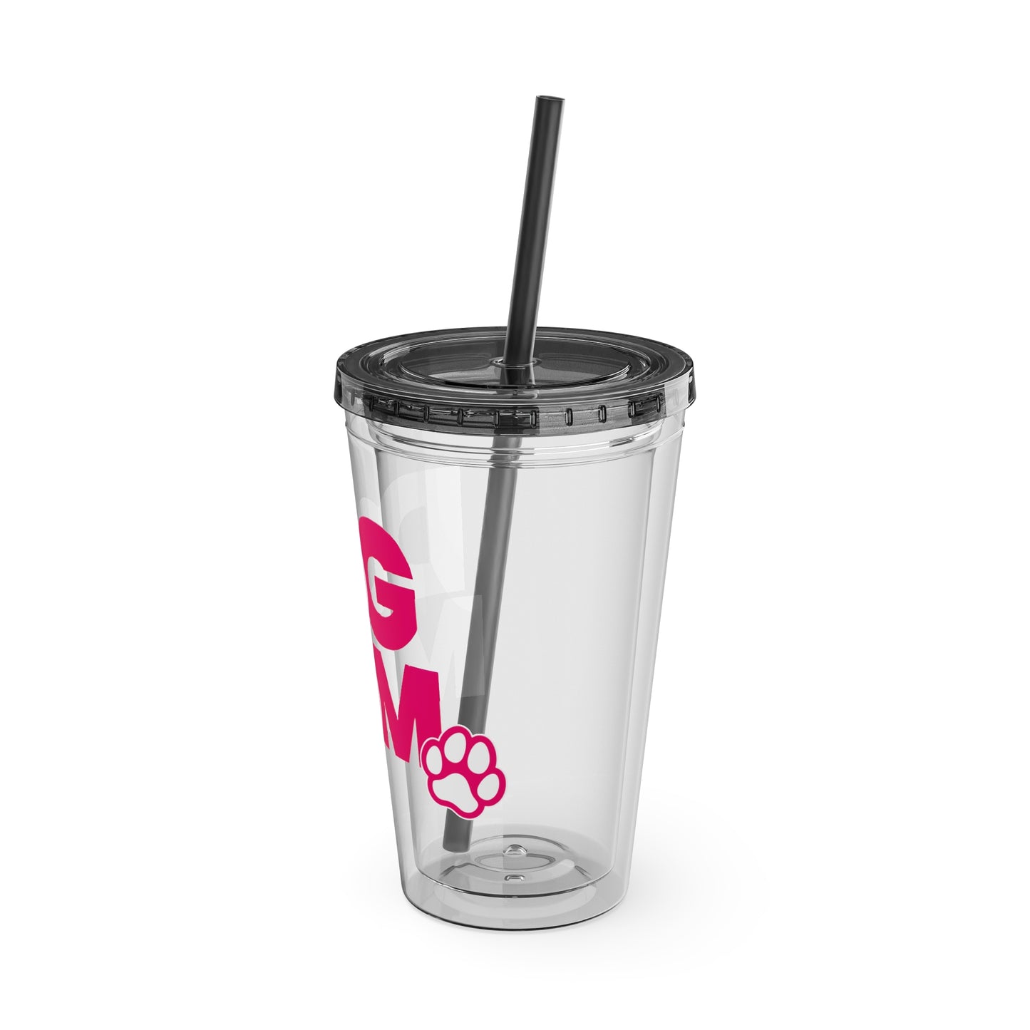 Dog mom pink Insulated Cup