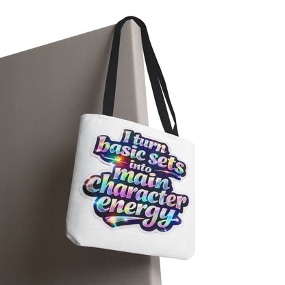 I turn basic sets into main character energy Tote Bag