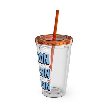 SURGEON faux sticker Clear Insulated Cup