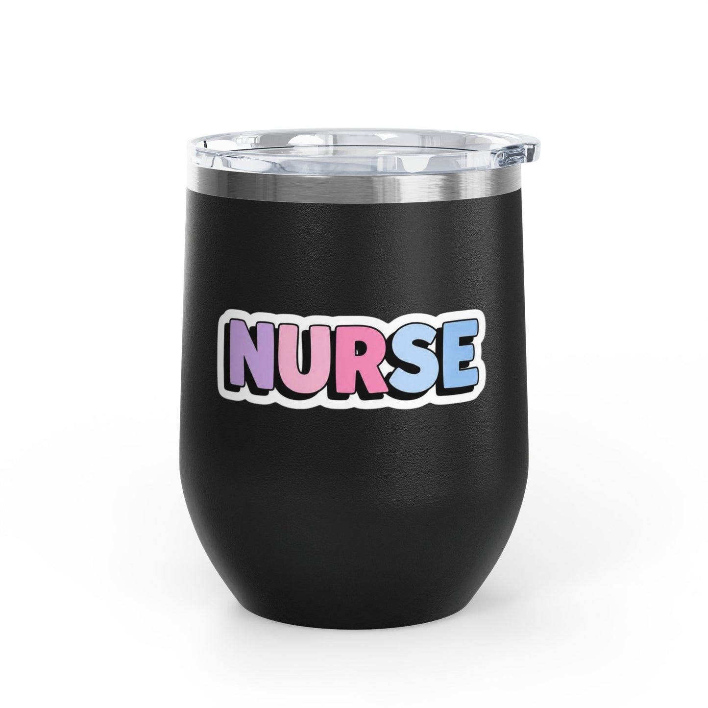 NURSE faux sticker Tumbler