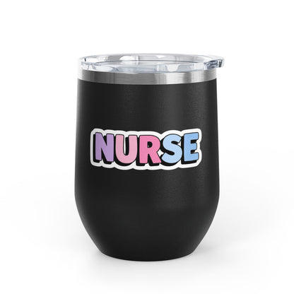 NURSE faux sticker Tumbler