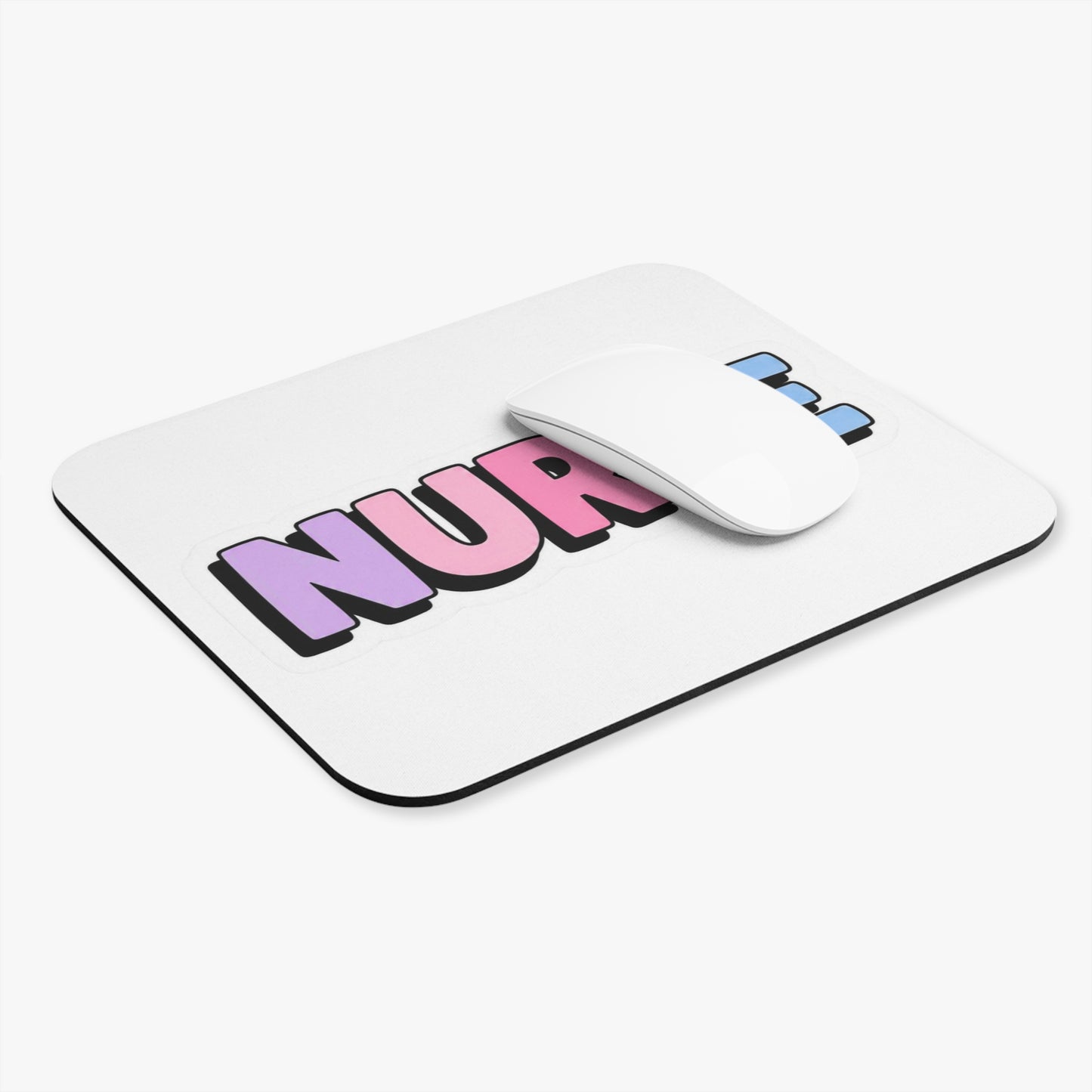 NURSE faux sticker Mouse Pad