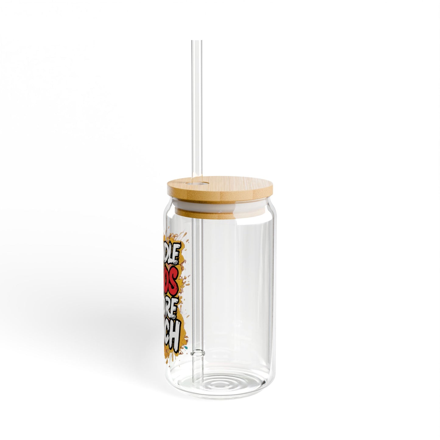 I handle chaos before lunch Sipper Glass