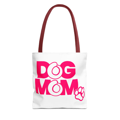 Dog mom pink Tote Bag