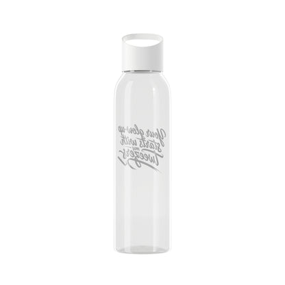 Your glow up starts with my tweezers Water Bottle