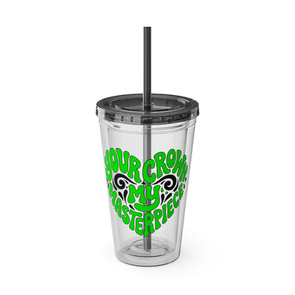 Your crown my masterpiece Clear Insulated Cup
