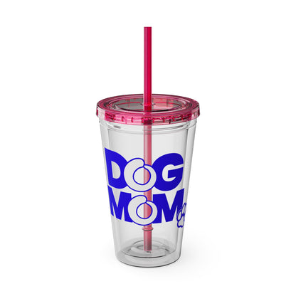 Dog mom blue Insulated Cup