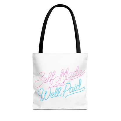 Self-made & well paid Tote Bag