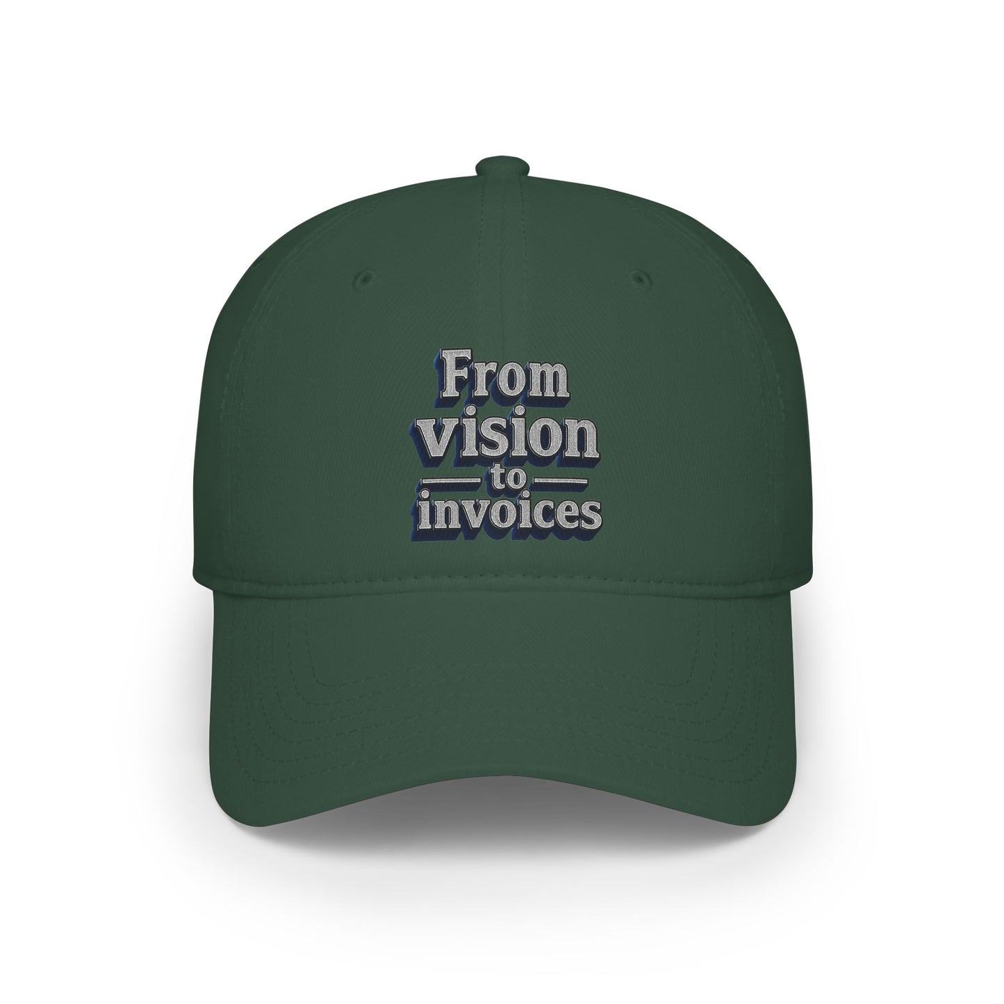 From vision to invoices Baseball Cap