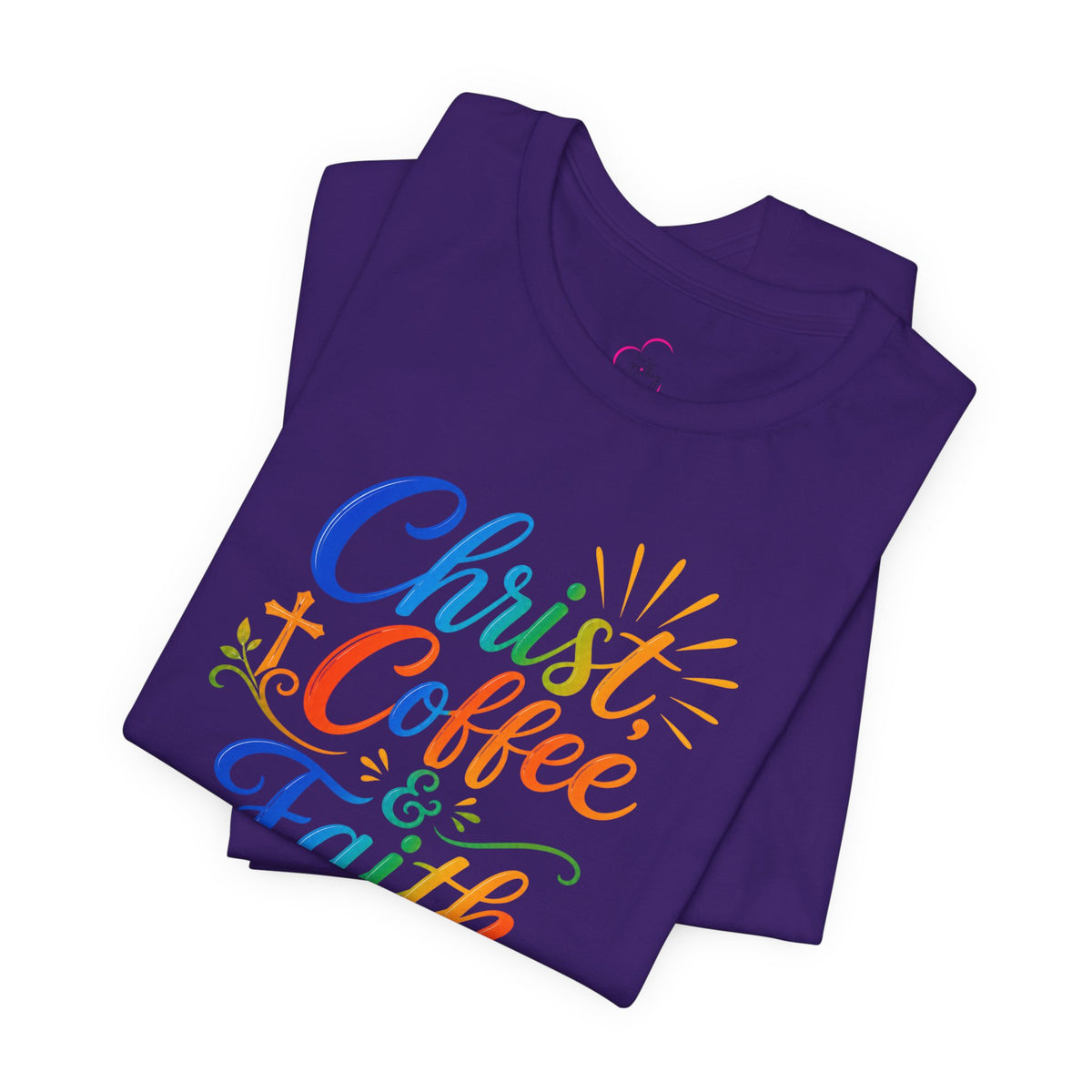 Christ, coffee and faith T-shirt