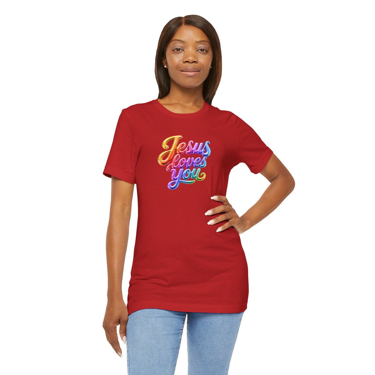 Jesus loves you T-shirt