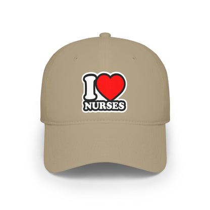I love nurses Baseball Cap