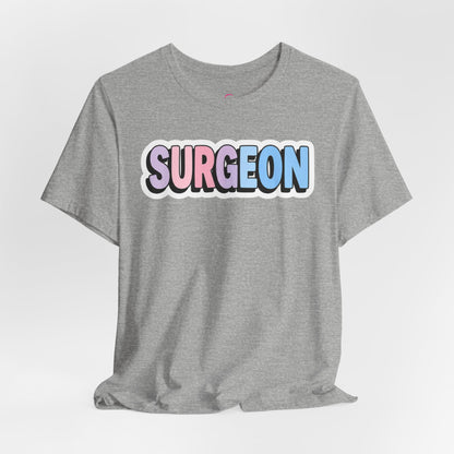 SURGEON faux sticker T-shirt
