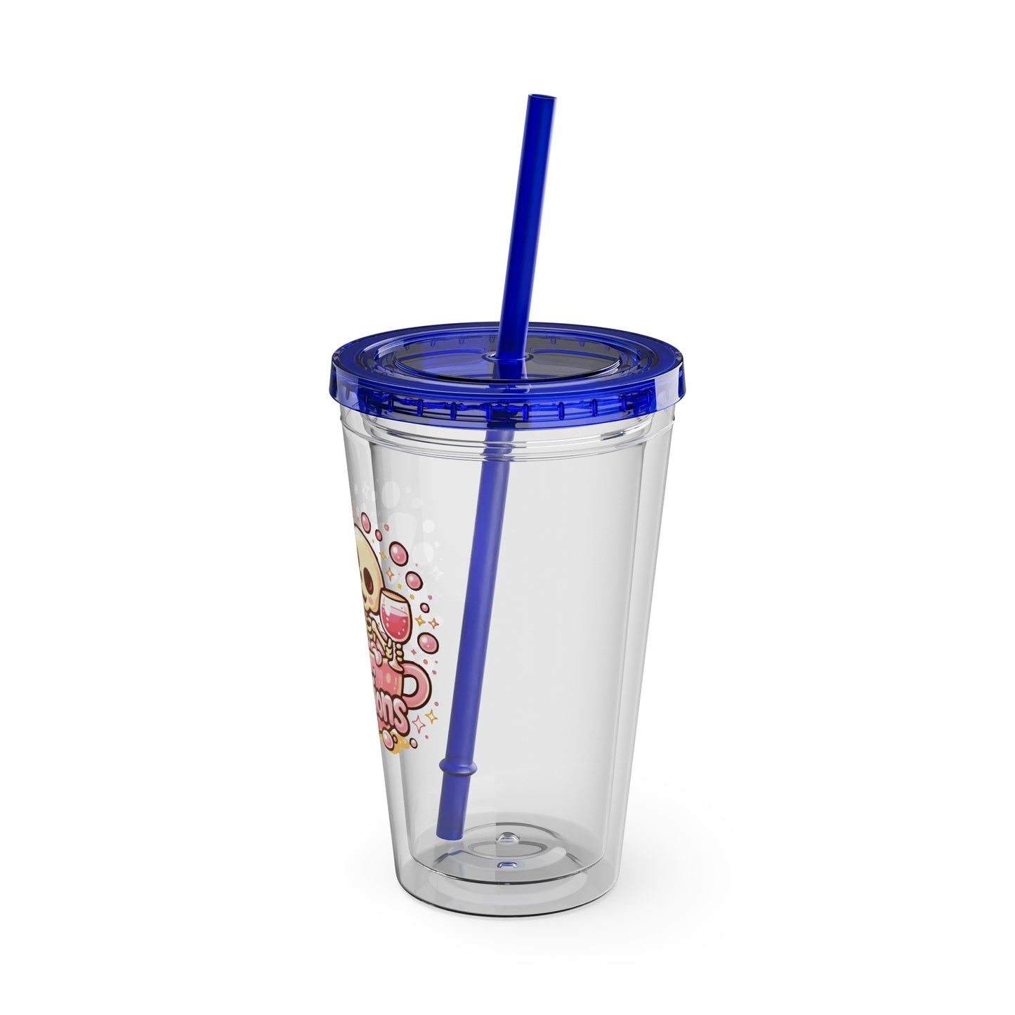 Pour decisions Clear Insulated Cup