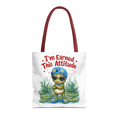 I've earned this attitude Tote Bag