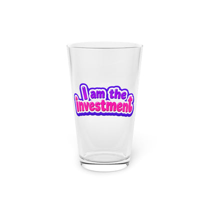I am the investment Beer Glass