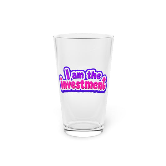 I am the investment Beer Glass