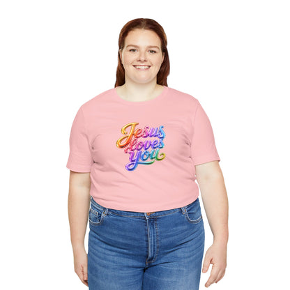Jesus loves you T-shirt