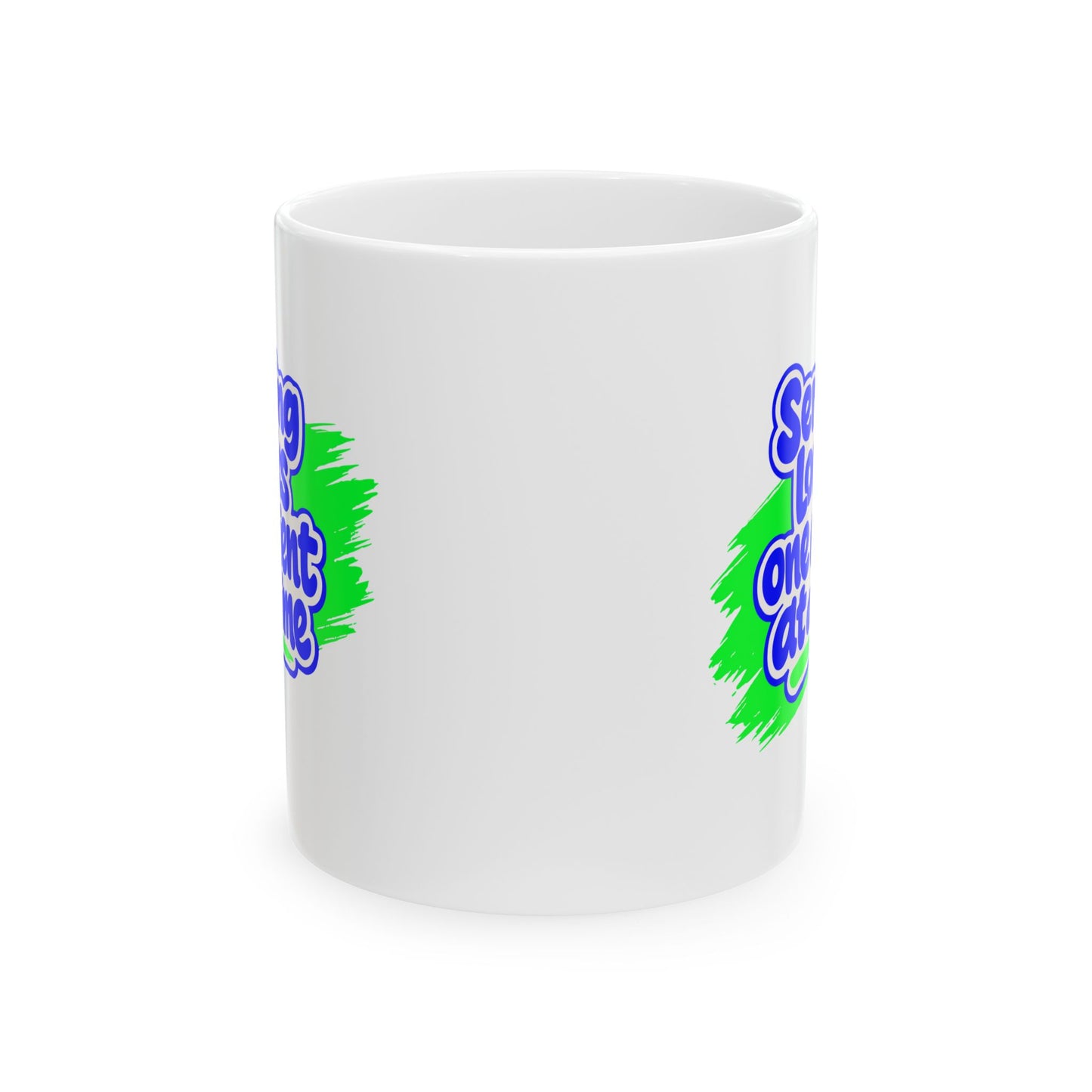 Serving looks one client at a time Mug