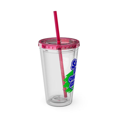 Serving looks one client at a time Clear Insulated Cup