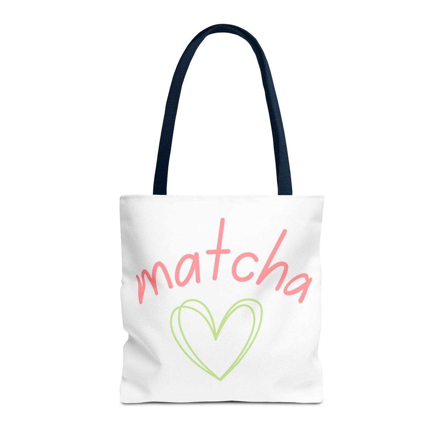 Matcha Heart Tote Bag
