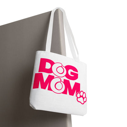 Dog mom pink Tote Bag