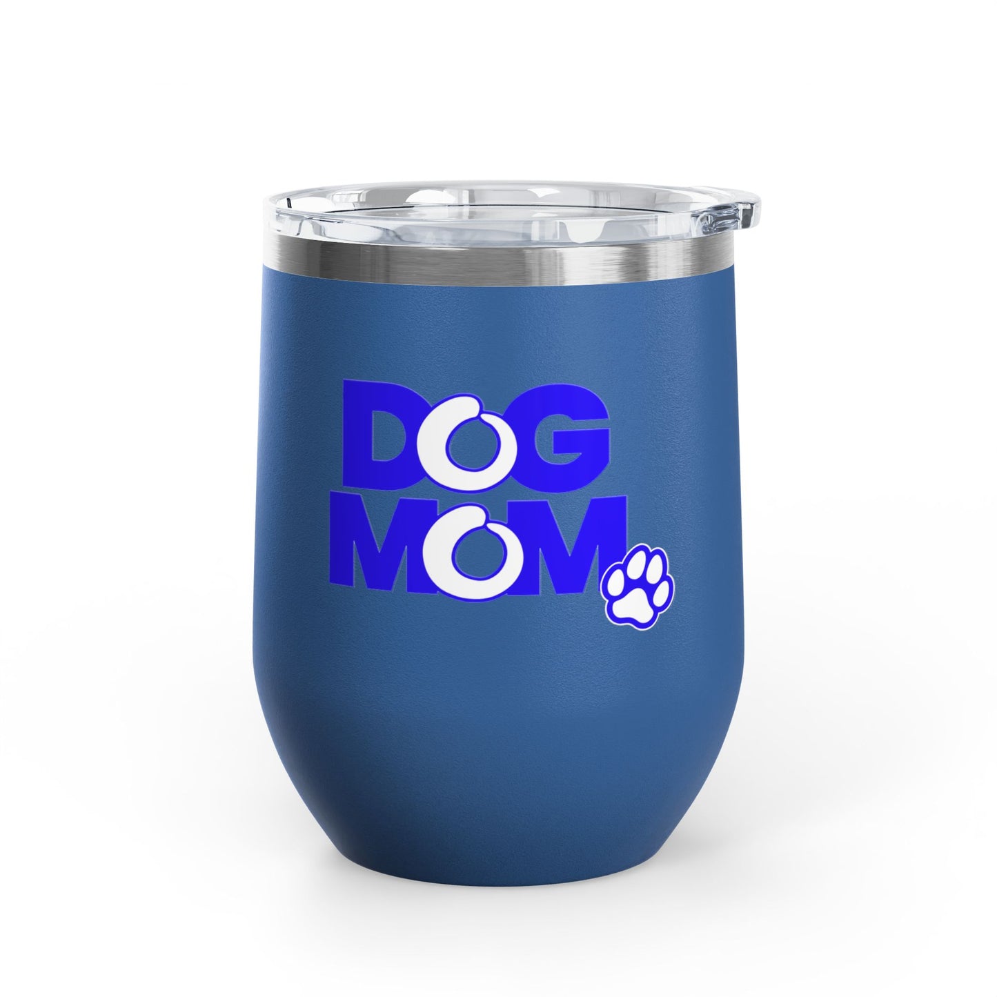 Dog mom blue Tumbler