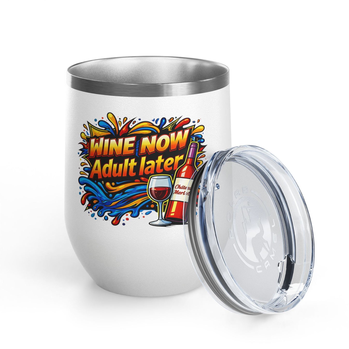 WINE NOW Adult later Wine Tumbler