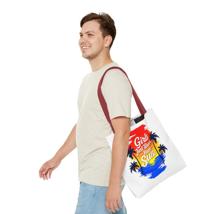 Girls just wanna have sun Tote Bag