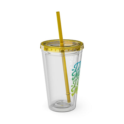 I don't do make up I create magic Insulated Cup