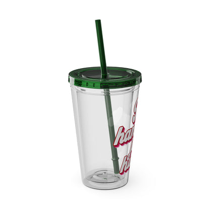 No handouts, just hustle. Insulated Cup