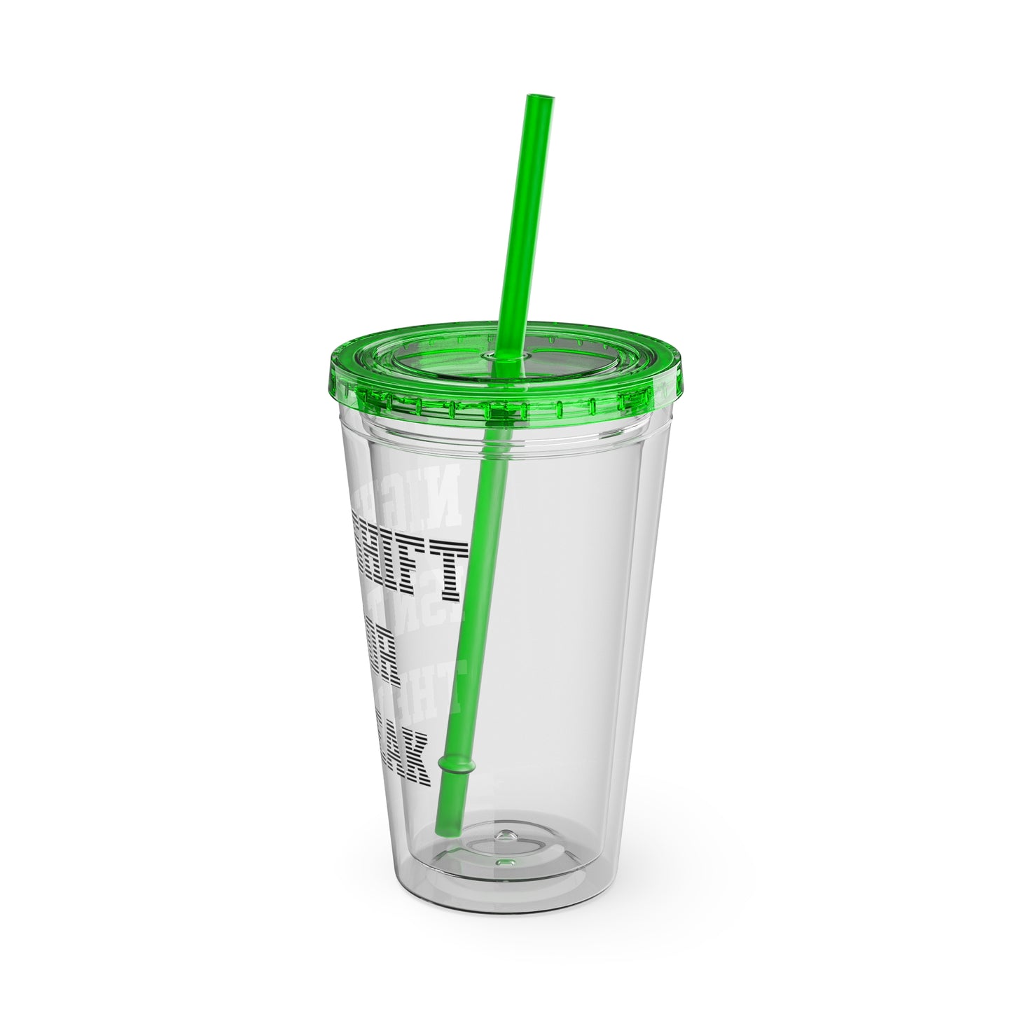 Night shift isn't for the weak Clear Insulated Cup
