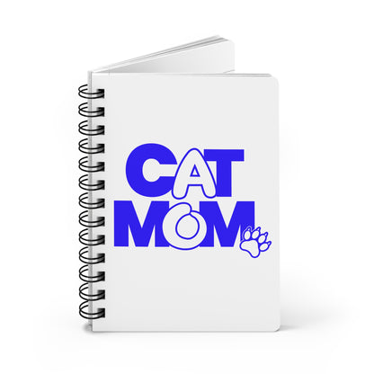 Cat mom blue Journal