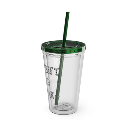 Night shift isn't for the weak Clear Insulated Cup