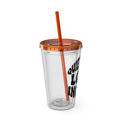 Quiet moves. Loud income Insulated Cup