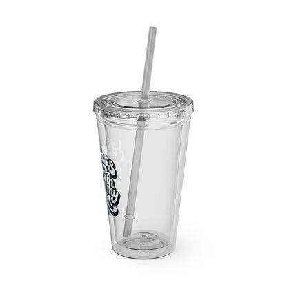 Flawless hair starts in my chair Clear Insulated Cup