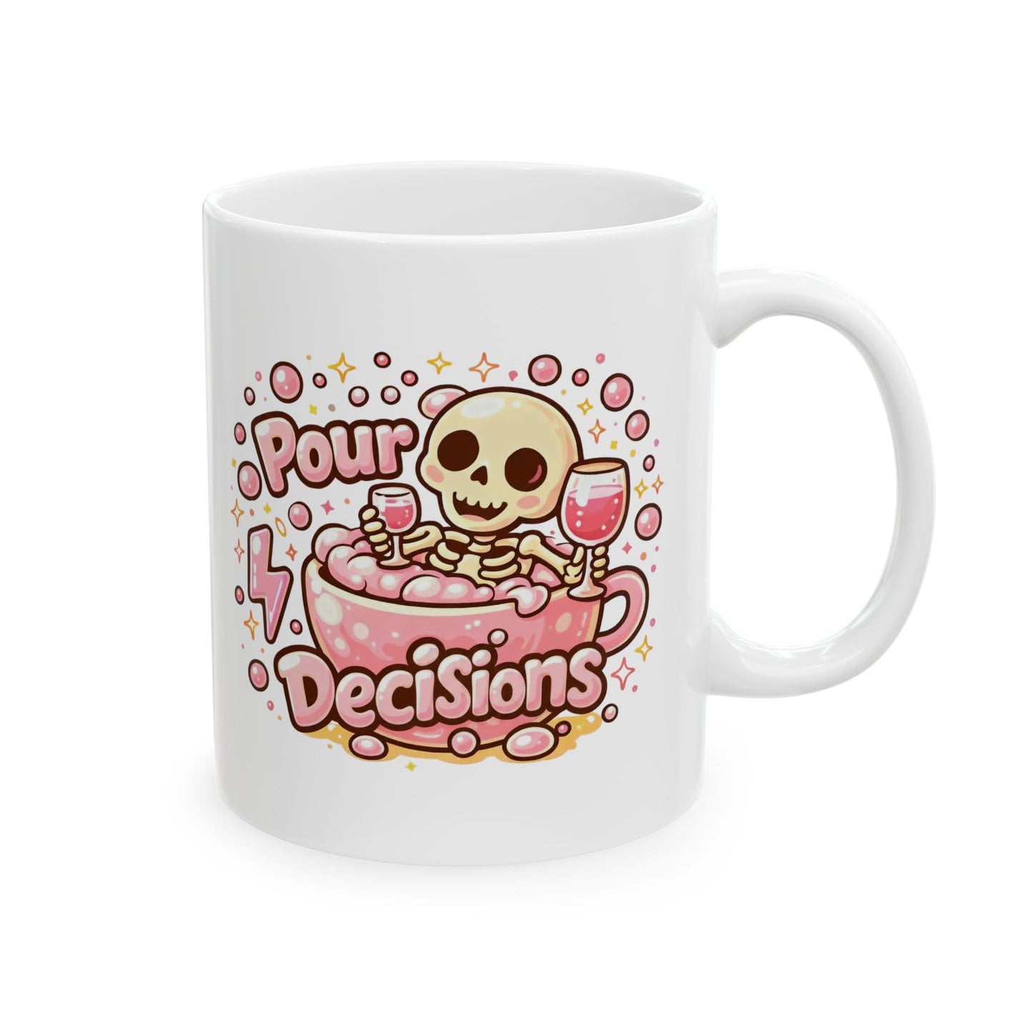 Pour decisions Mug