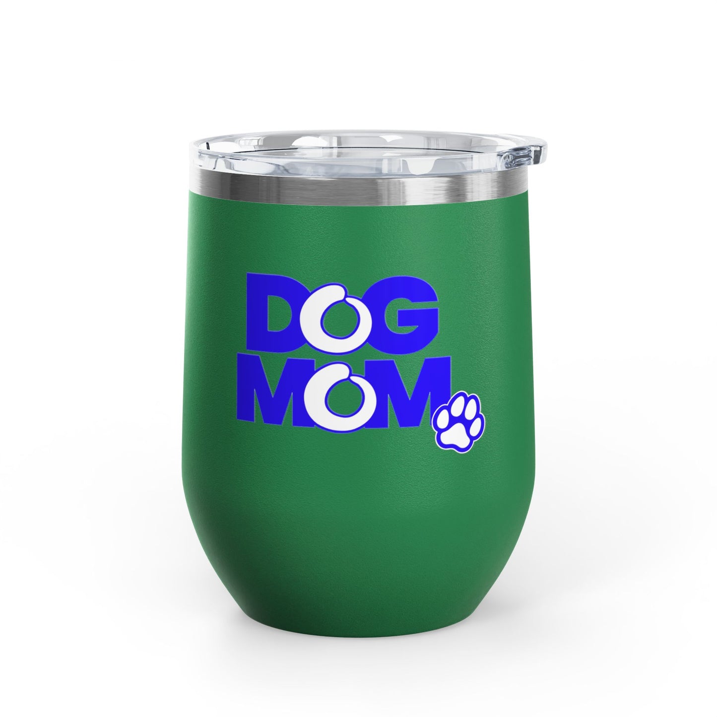 Dog mom blue Tumbler
