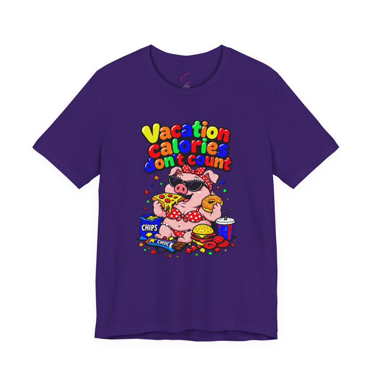 Vacation calories don't count T-shirt