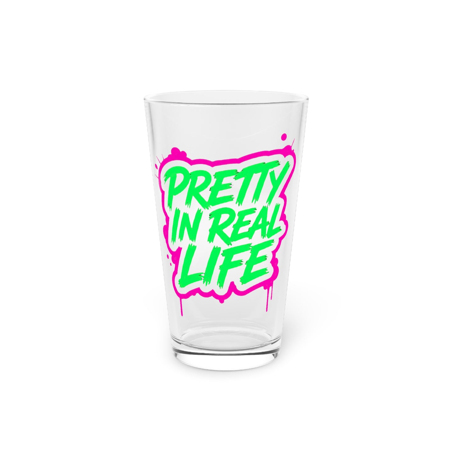 Pretty in real life Beer Glass
