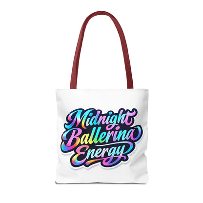 Midnight ballerina energy Tote Bag