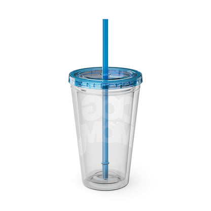 Dog mom blue Insulated Cup
